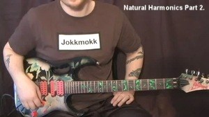 Online Guitar Lessons - Natural Harmonics - Part 2